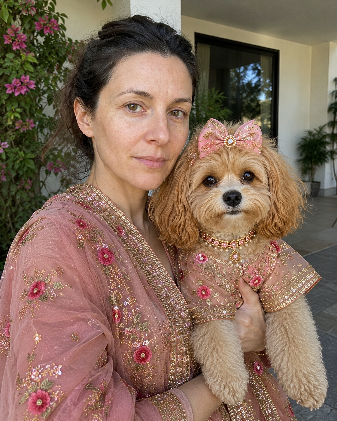 Home 29 Lina holding Coco